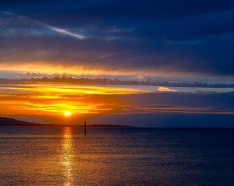 Orca's Island Sunset splendor, Washington state, San Juan Islands