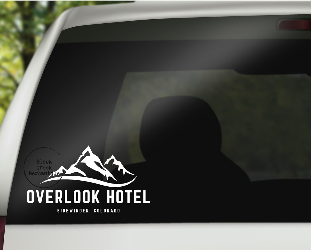 Overlook Hotel the Shining Stephen King Inspired Vinyl Car Decal Truck ...