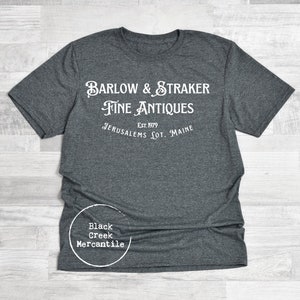Stephen King Inspired Salem&#39;s Lot Barlow & Straker Graphic Tee