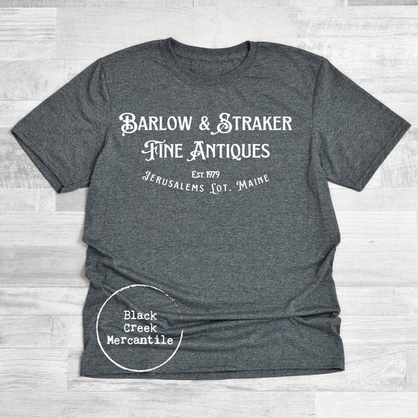 Stephen King Inspired Salem's Lot Barlow & Straker Graphic Tee