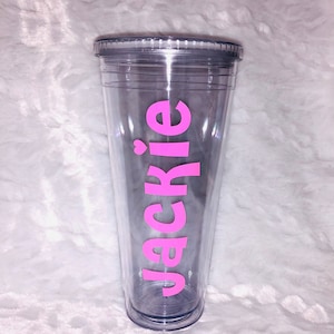 Your Zone Acrylic Iridescent Textured Tumbler with Straw - Ink - 16 oz