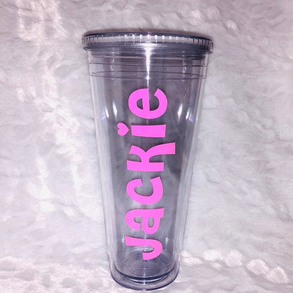 32oz Extra Large Personalized Acrylic Tumbler
