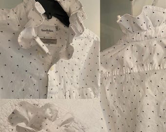 ReLoved Ruffle Collar Shirt