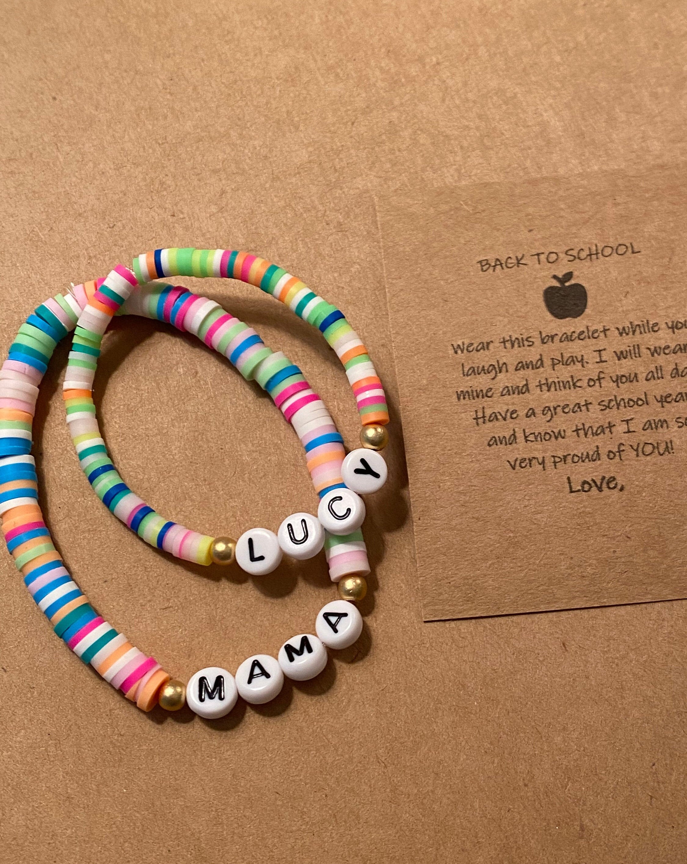 Back to School Bracelet Set