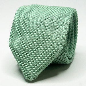 Mint Green Tie Knit Grenadine Tie Pistaschio Green Wedding Suit Tie Matching Groomsmen Tie Groom Gift Summer Party Necktie for Men