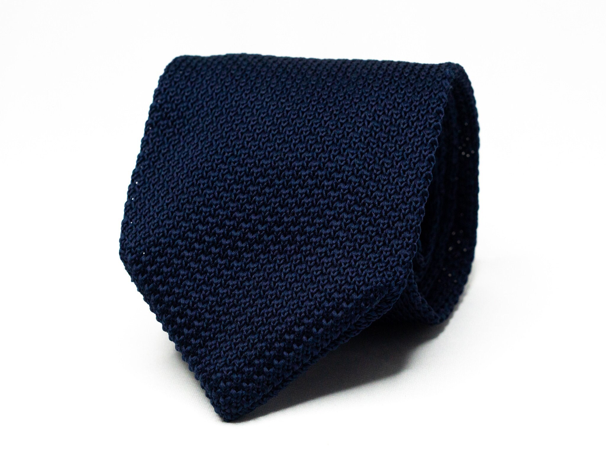 Silk Knit Tie - Etsy