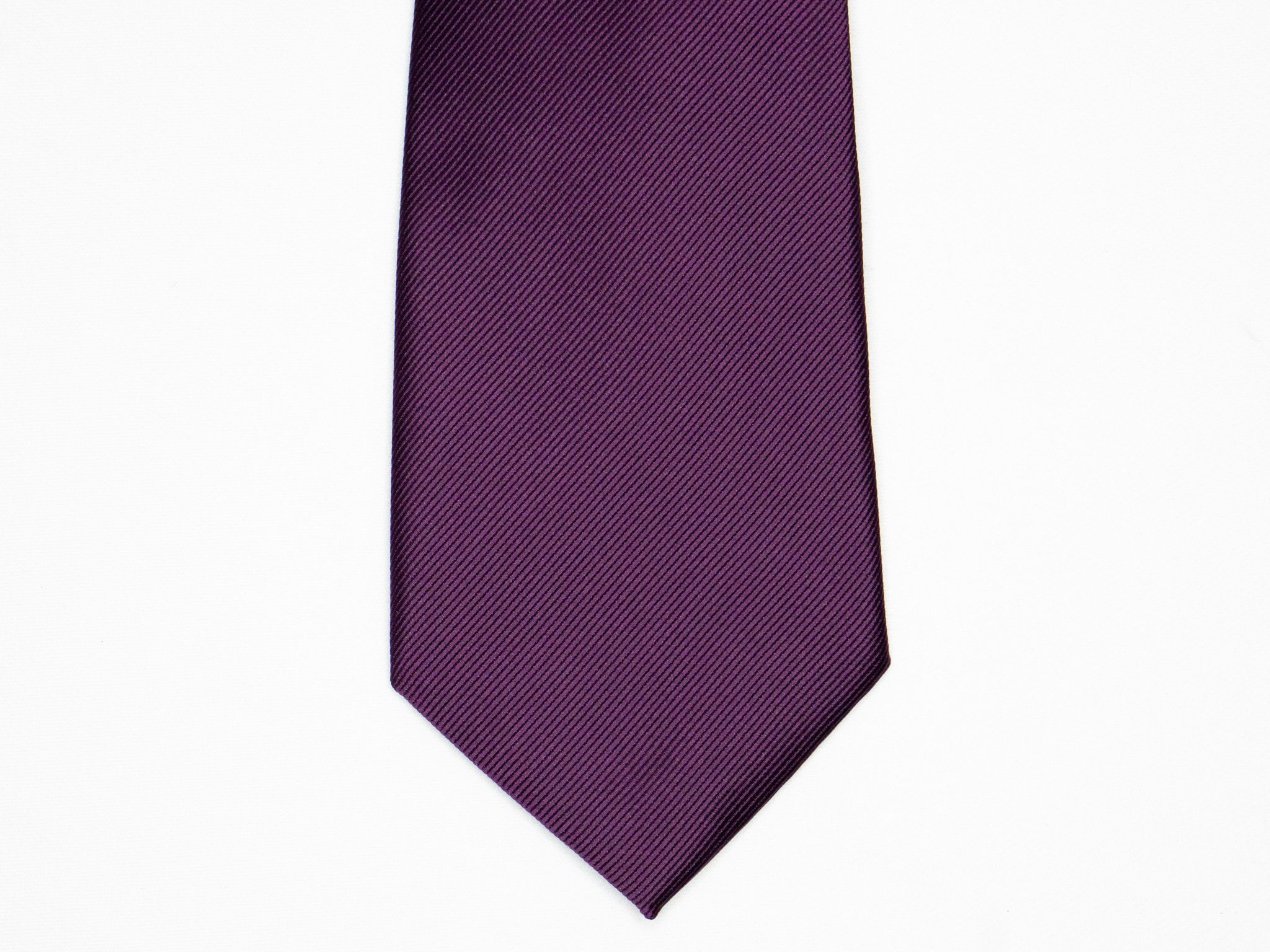 Cravatta uomo viola fantasia riga diagonale misura 8cm da cerimonia elegante - Carillo Moda | Abbigliamento uomo e donna, scarpe e accessori