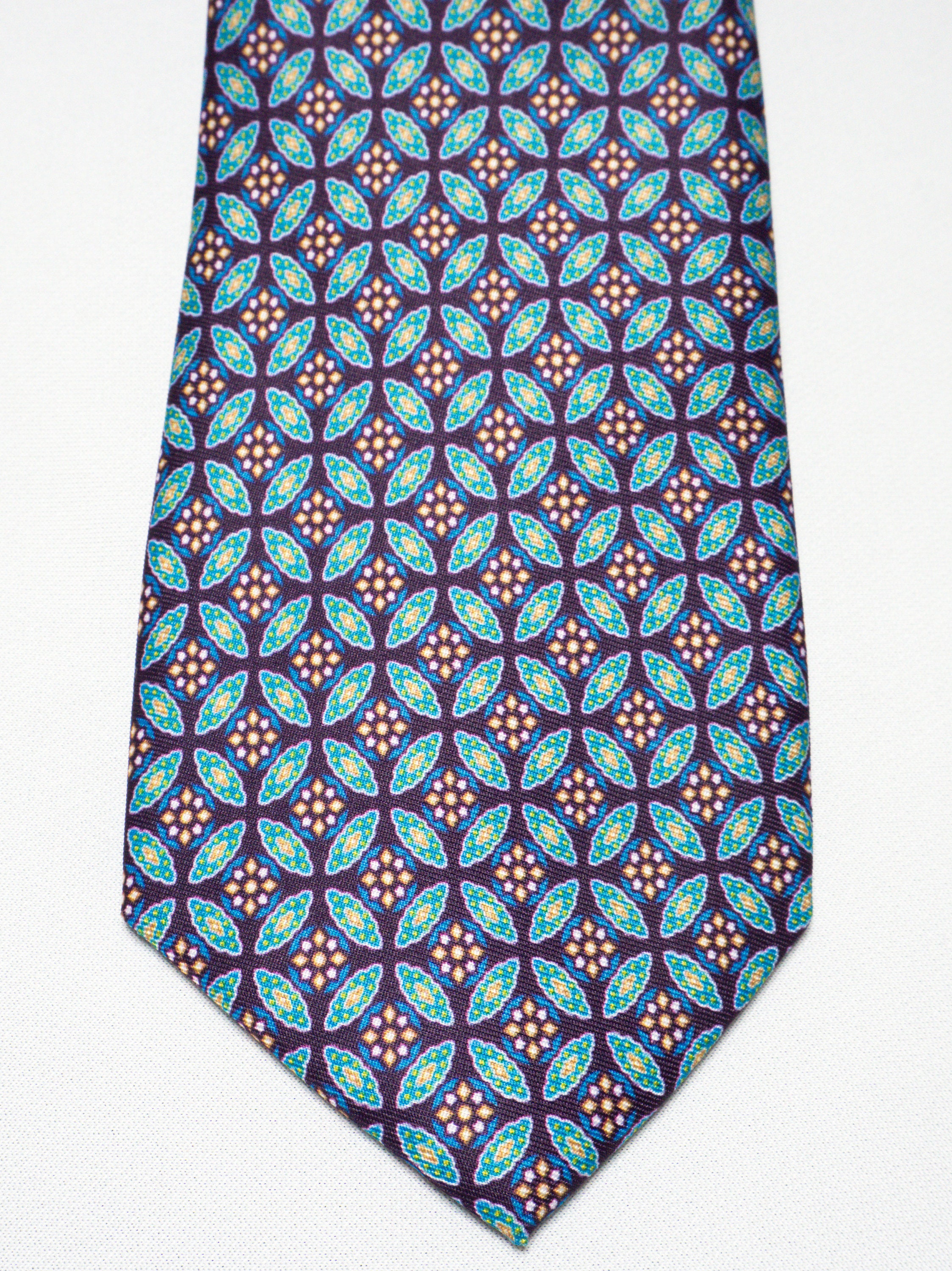 Men's Purple Tie Slim Necktie Ancient Madder Vintage Etsy