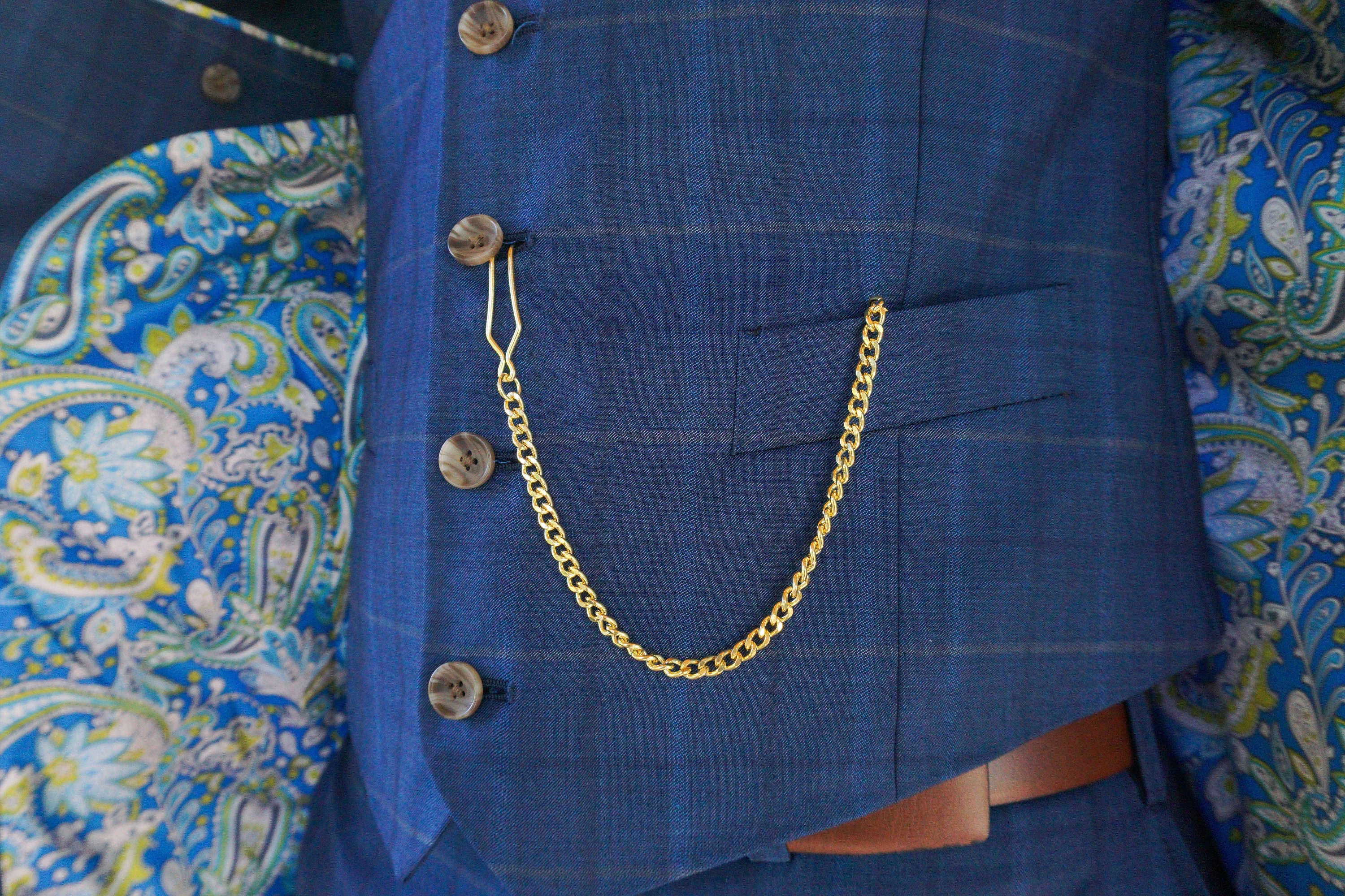 Vest pocket chain sale