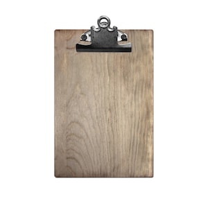 Weathered Wood Clipboard 6&quot; x 9&quot; Photo Display