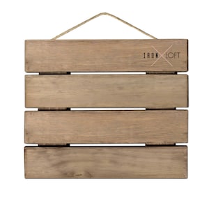 12 &quot;x 14&quot; Verwittertes Holz Palettenschild Umweltfreundlicher Fleck