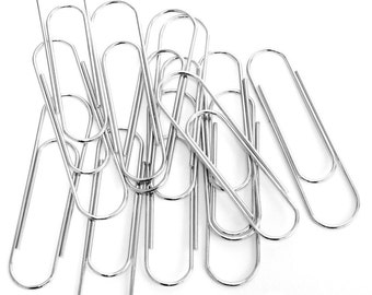 Jumbo Metal Paper Clips 4