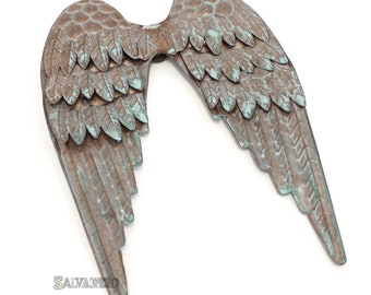 Metal Angel Wings 8x10 - two color options