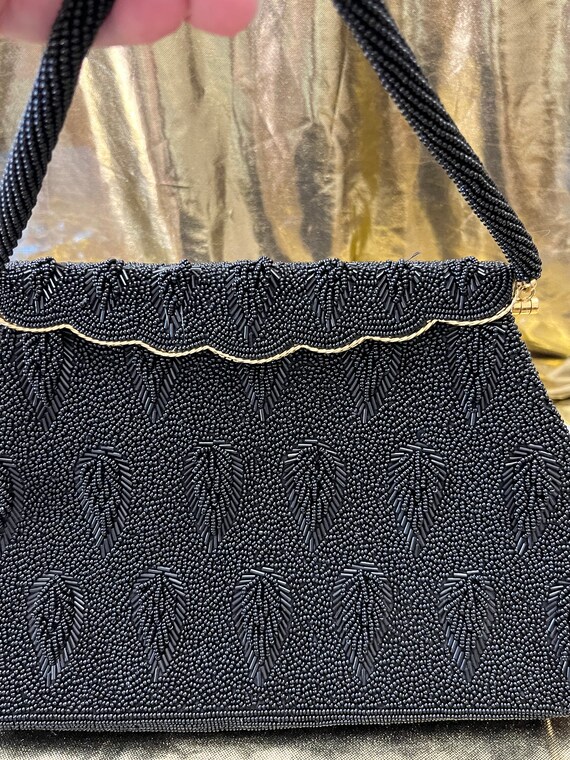 Beaded Purse. Hand Made in Hong Kong in the 1960's. B… Gem