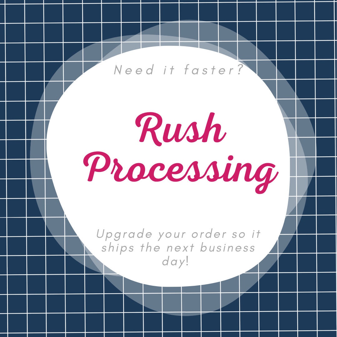 Rush Processing Rush Processing - Etsy Österreich