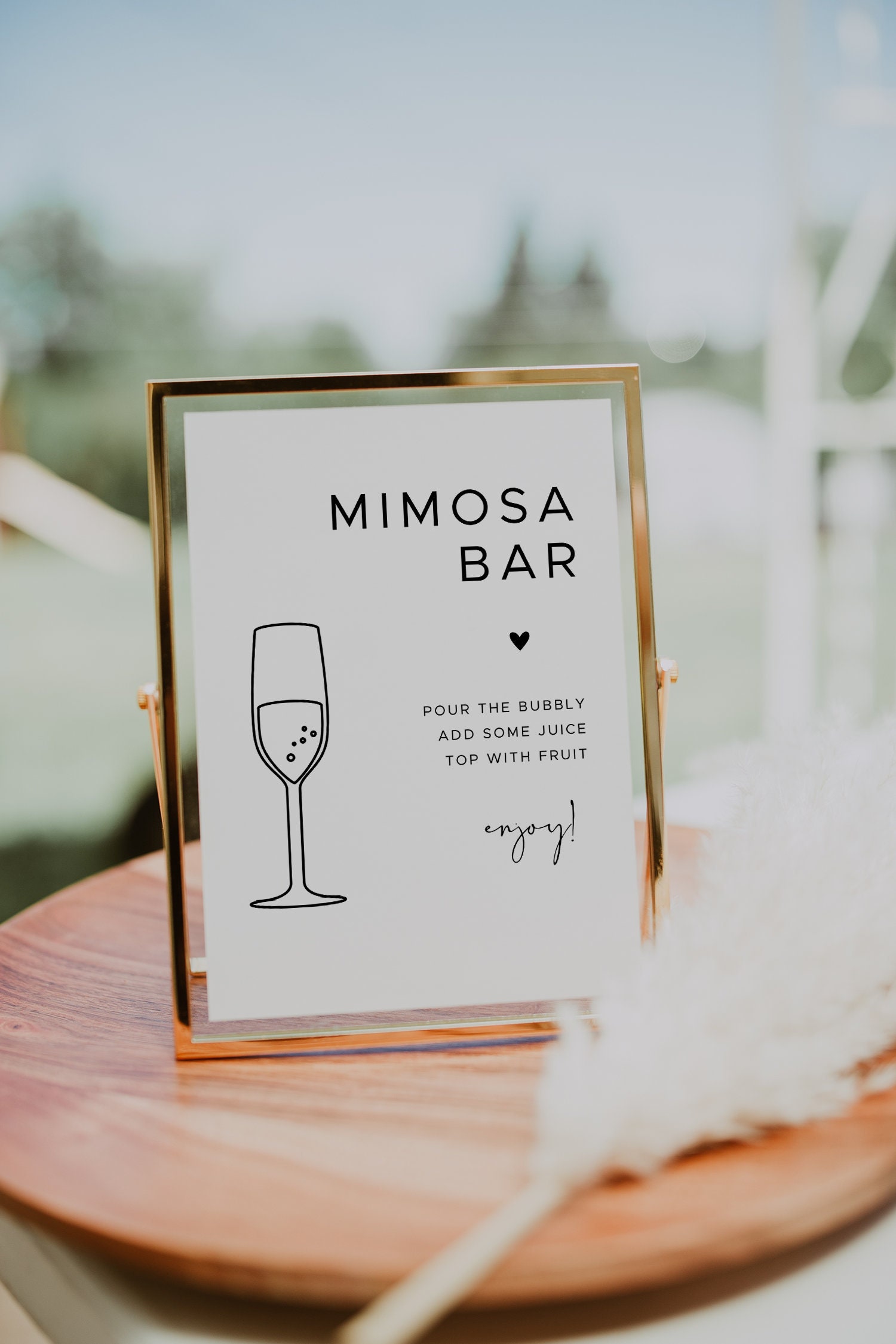 Minimal Mimosa Bar Sign, Minimalist Mimosa Bar Sign, Bridal Shower Mimosa  Bar Sign, Black White Mimosa Sign Juice Labels, Mimosa Juice Tags 