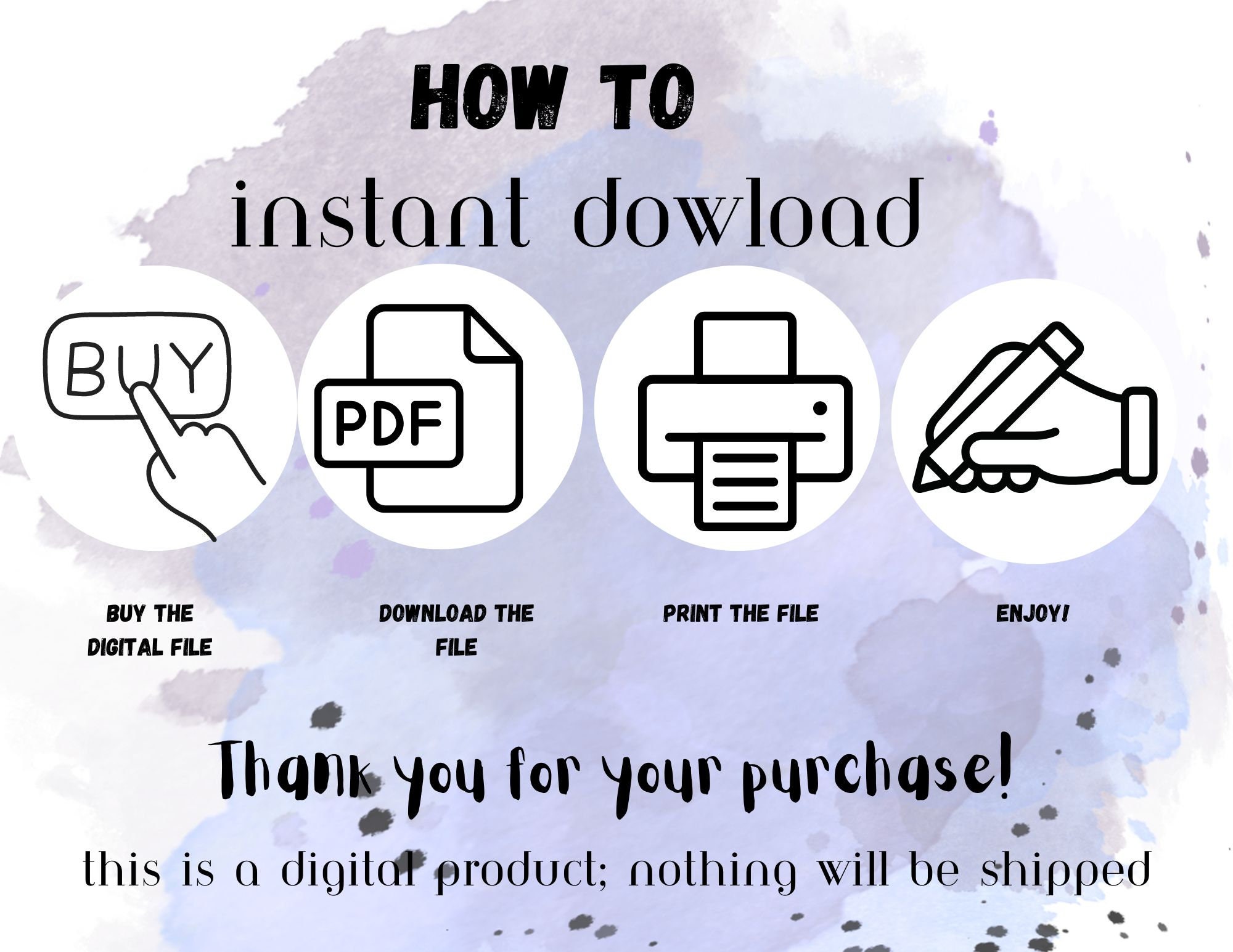 Project Planner - Digital File - Etsy