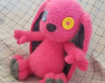 Conejito de peluche de lana personalizado: animal de peluche hecho a mano