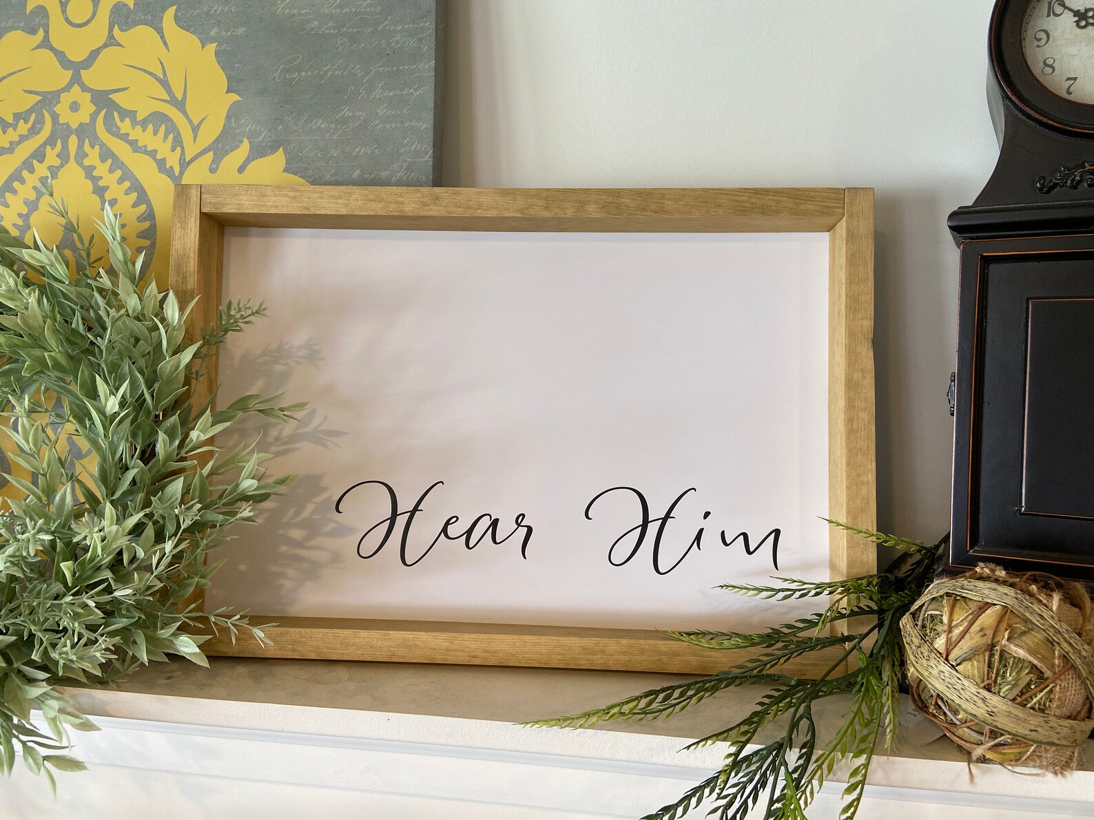Hear Him, LDS Wall Art, Printable Quote, LDS Printable, LDS Quotes ...
