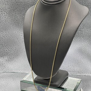 Ladies or Gents 14 Karat Solid Yellow Gold Snake Chain | Unisex Gold Jewelry | Necklace for Him | Jewelry for Dad | Men&#39;s Gold Necklace