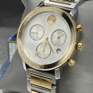 Movado Bold Evolution Quartz Chronograph Silver Dial Men's Watch