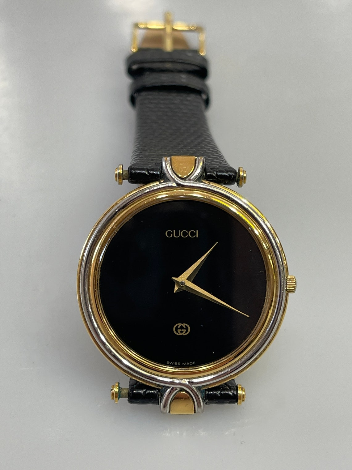 Vintage Gucci 4500M Quartz Watch Etsy