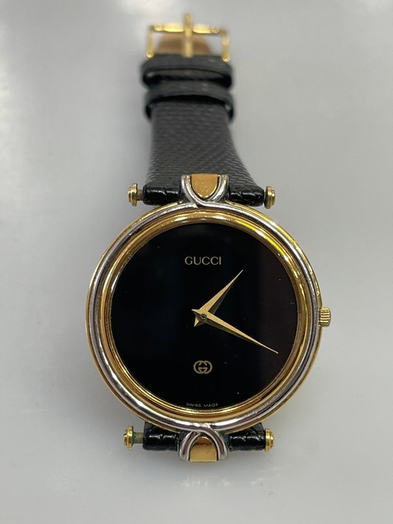 Vintage Gucci 4500M Quartz Watch - Etsy