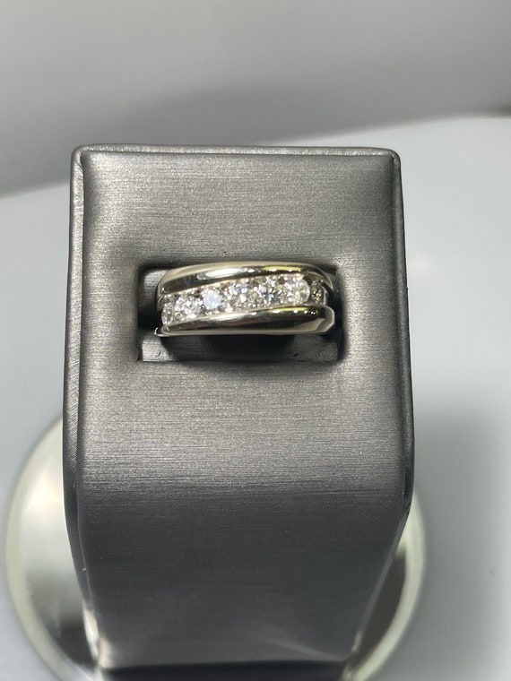 14 Karat Gold Men's Diamond Ring