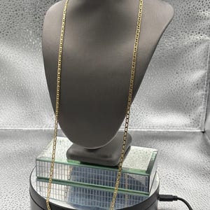 Ladies / Mens Classic 14 Karat Yellow Gold Solid Anchor Link Chain | Unisex Jewelry | Gift for Him | Men&#39;s Necklace | Women&#39;s Gold Chain