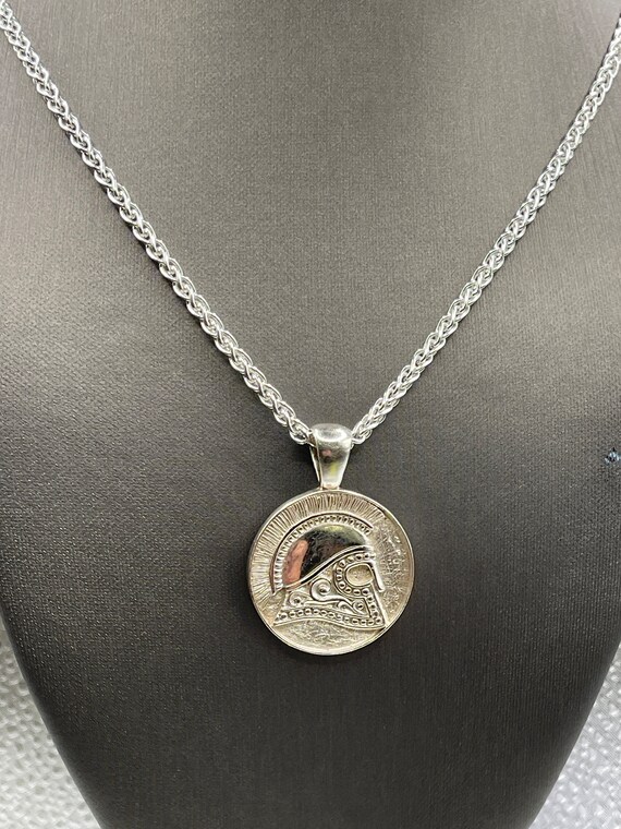 Sterling Silver Gladiator Charm with Copenhagen C… - image 3