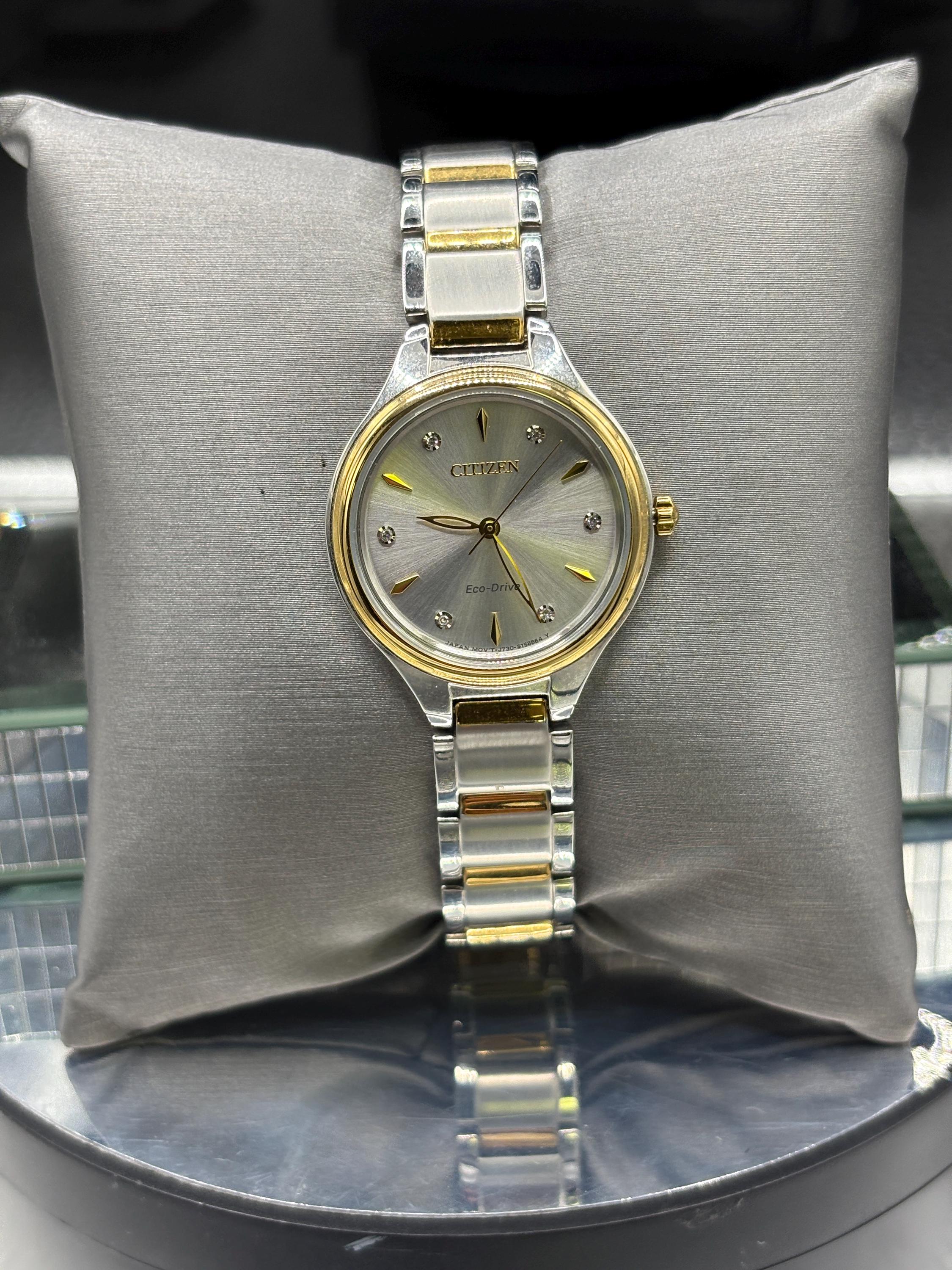 Citizens Eco Drive Diamond Watch - Etsy