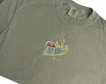 Disney Toy Story Woody Shirt, Comfort Colors, Embroidered