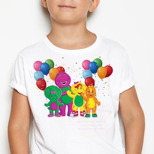 Barney Celebration PNG, Barney Birthday Boy, Barney Birthday Girl, Party PNG
