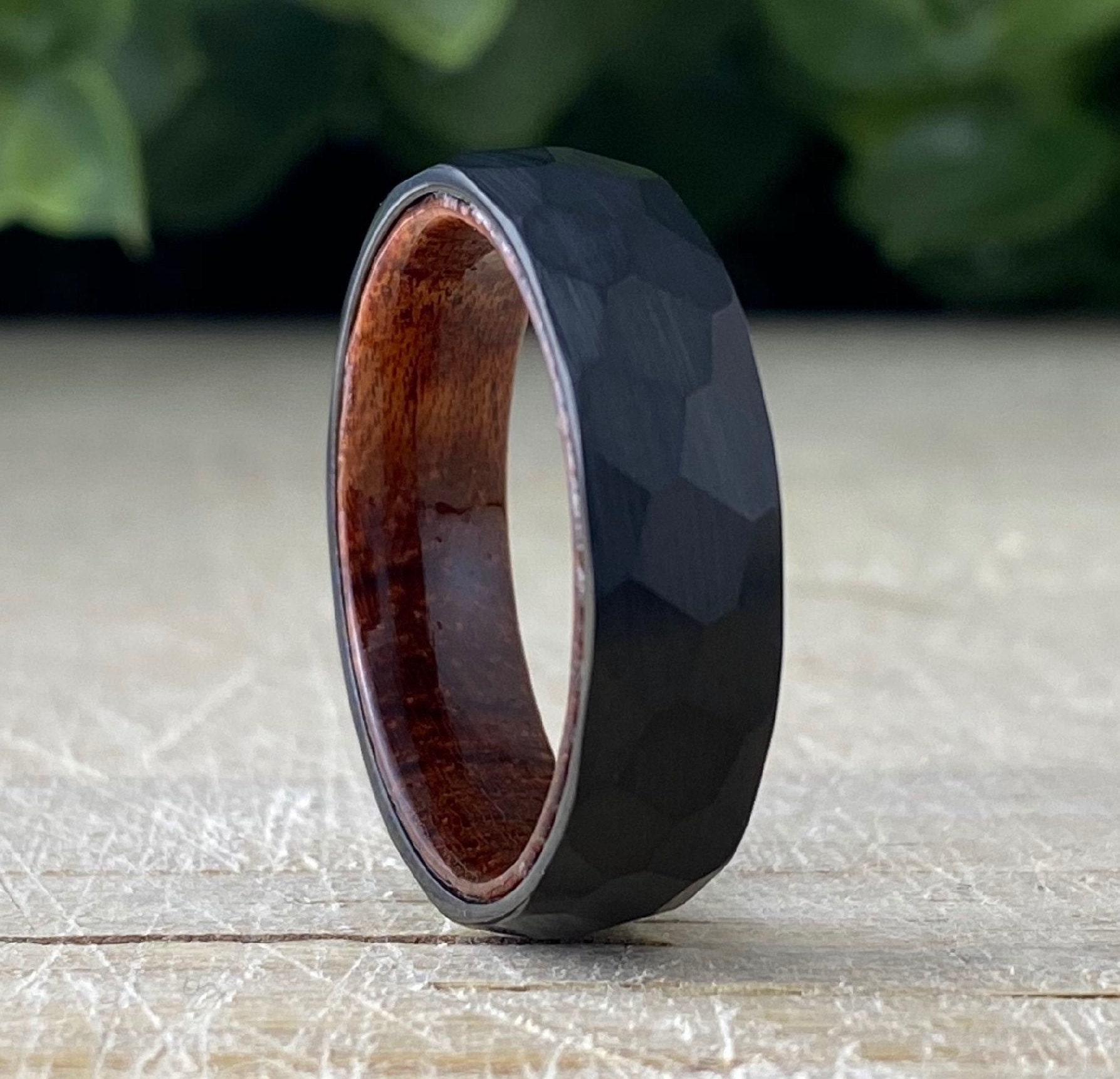 Beveled Gunmetal Tungsten Ring - Mens Tungsten Carbide Wedding Band - 8mm  Anniversary Band JATN617Ns8 - Walmart.com