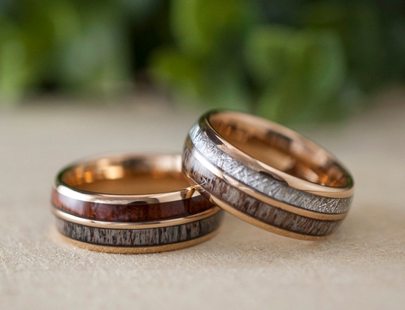 deer antler engagement ring