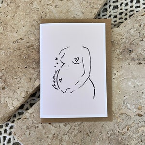 Mama Card, New Mama, New Mother, New Mum, Congratulations on your Pregnancy, Greeting Card, Pregnancy Card