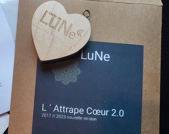 L'Attrape cœur 2.0 Version MP3 Clef USB cœur LuNe nouvel album chansons voix guitare composition chanson queer chanson d'amour 2023