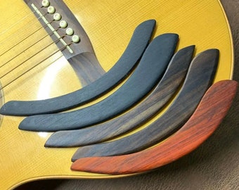 Arm rest for guitar in redwood wood sticker on the back guitar armrest, suitable for a guitar from 39 to 41 inches