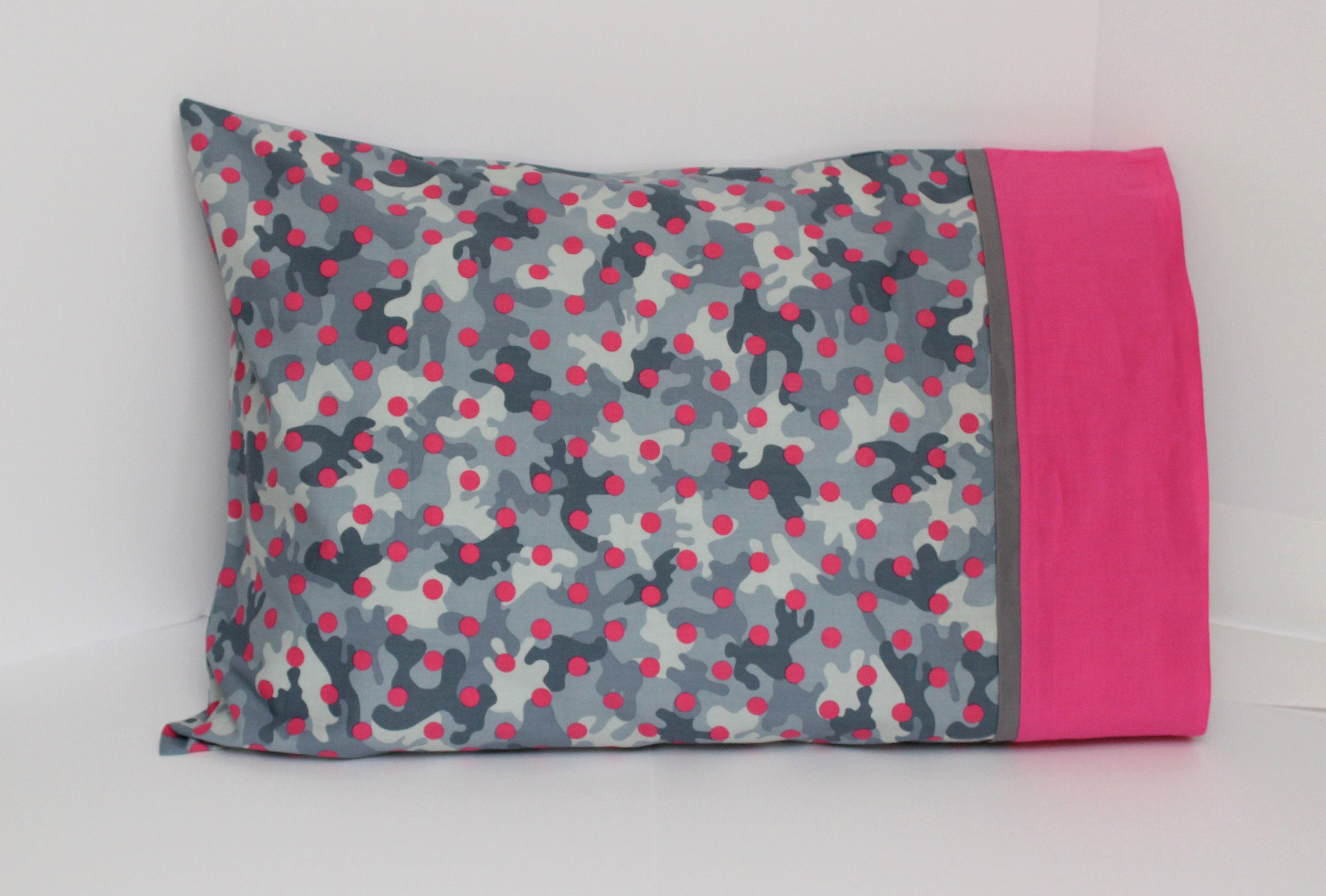 polka dot pillowcase