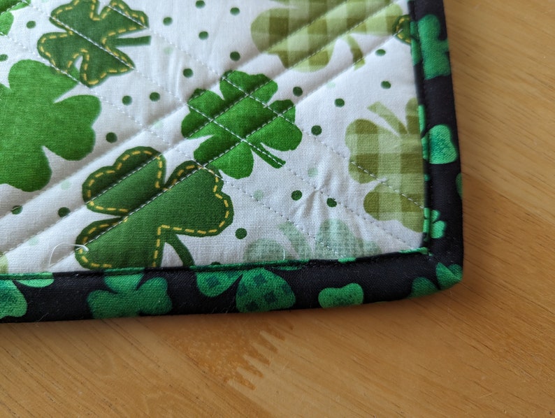 plastic st patricks day placemat