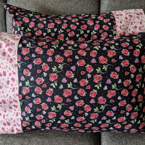 Floral Pillowcase Etsy