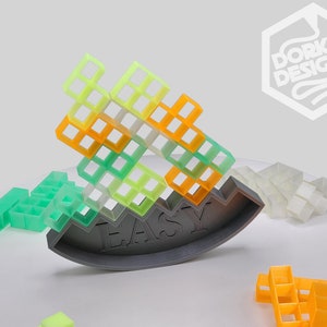 Tilt Stacker Balance Game