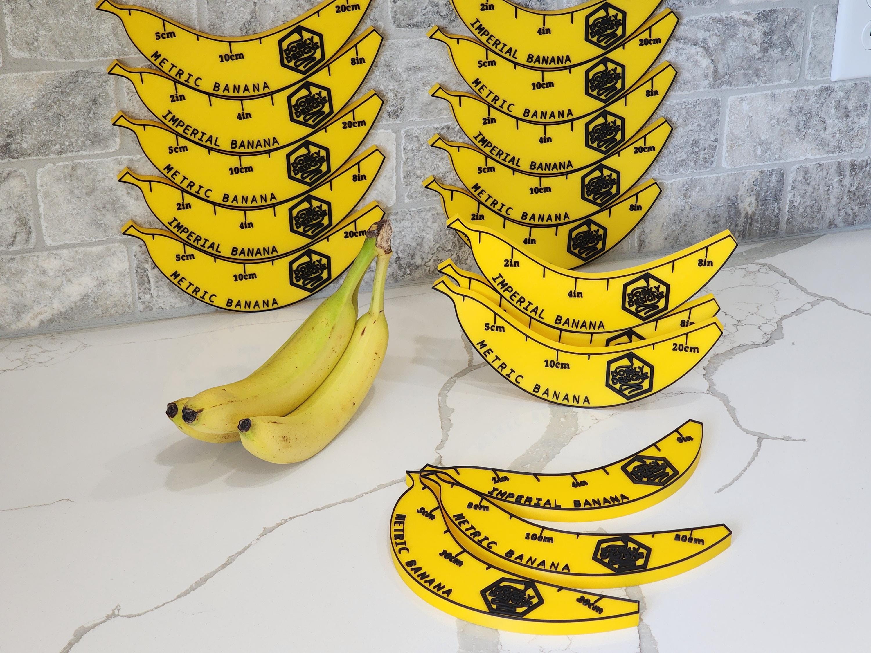 Banana for Scale | Imperial & Metric Bananas - Etsy