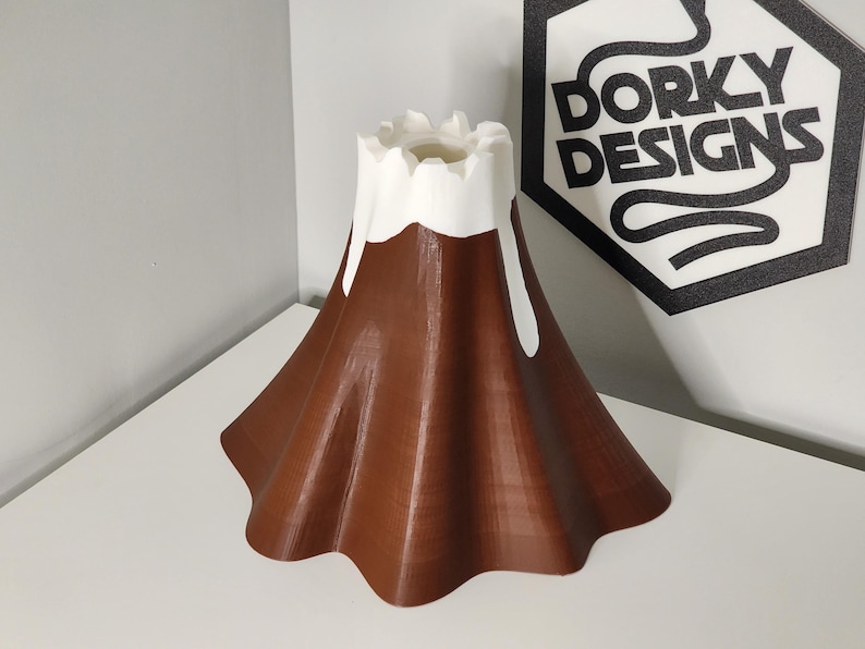 Reusable Erupting Volcano Sculpture up to 10-inch Baking Soda Vinegar ...