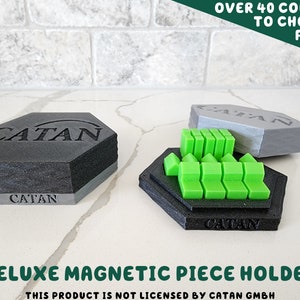 Deluxe Magnetic Game Piece Holder For Settlers Of Catan Board Game