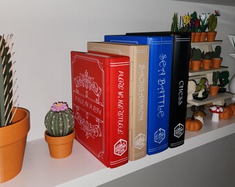 Juego de ajedrez PlayBook: juego de mesa familiar plegable impreso en