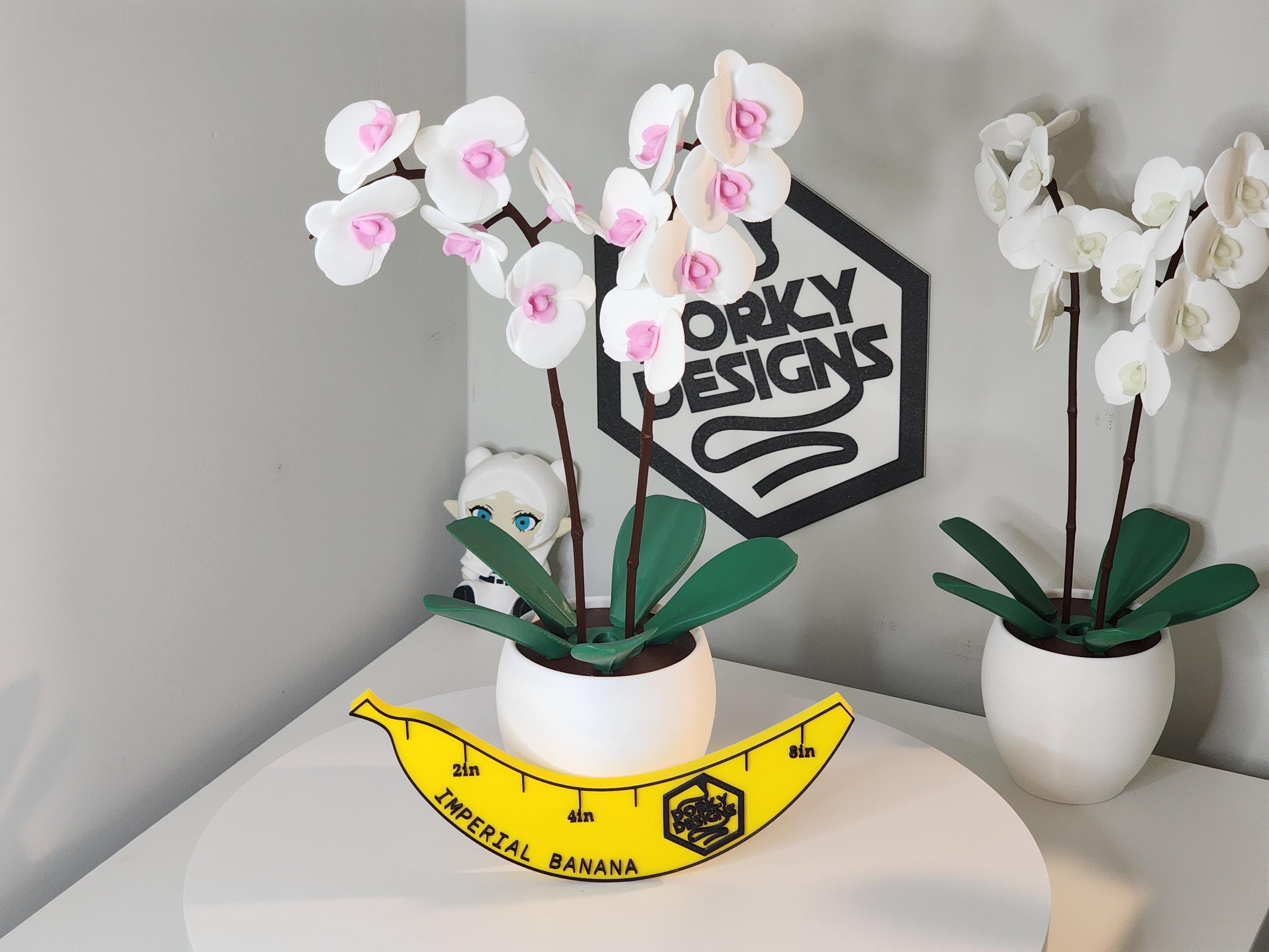 Aromatic Orchid Oil Diffusor and Incense Holder With Spinning