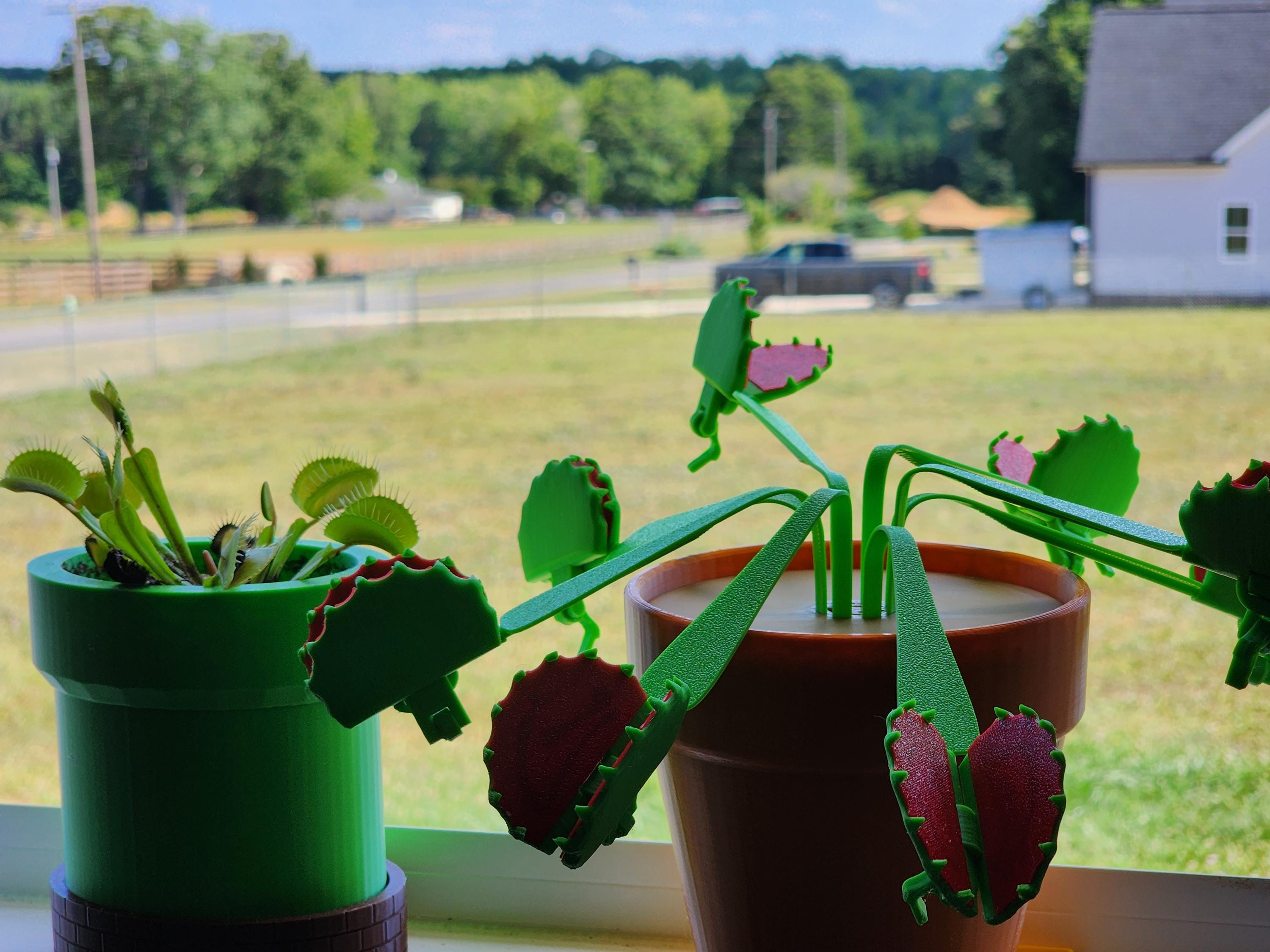 Venus Flytrap Snack Clips 3D Printed Plant | Each Trap is A Bag