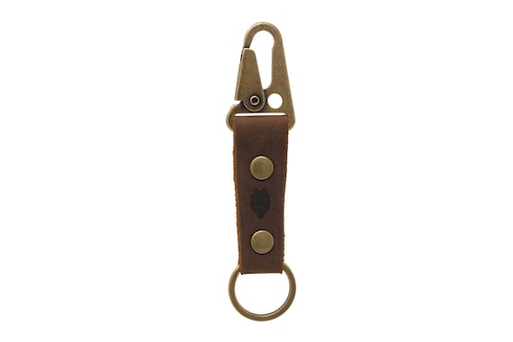 Leather Keychain, Leather Key Chain, Leather Key Fob