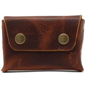 Carteiras para homens, presente para homens, carteira de couro fino, carteiras de couro para homens, carteira de bolso frontal, carteira EDC